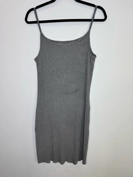 SKIMS soft lounge mini slip dress Heather gray size XL - Picture 5 of 6